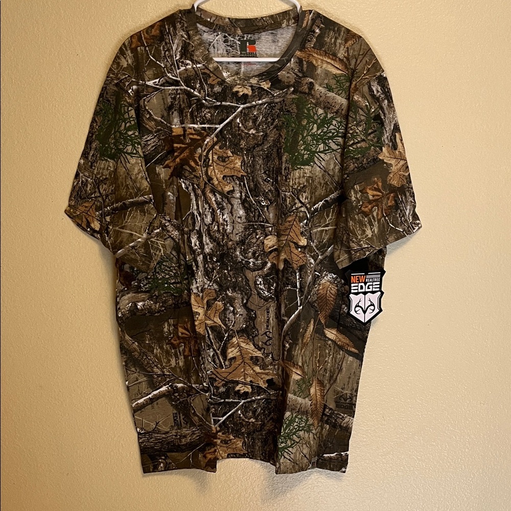 New Realtree Edge Men's Camo Short Sleeve Tee